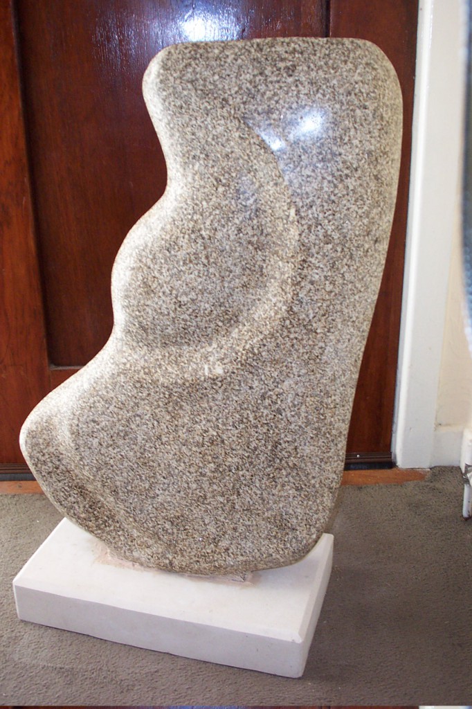 Abstract, Granite Polished. Simple abstract forms combined with a high polish.  